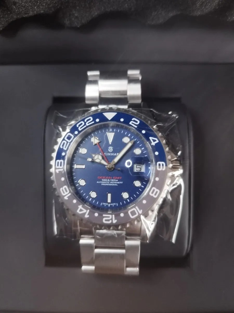 Steinhart Ocean One GMT blue-grey Ceramic - Image 2
