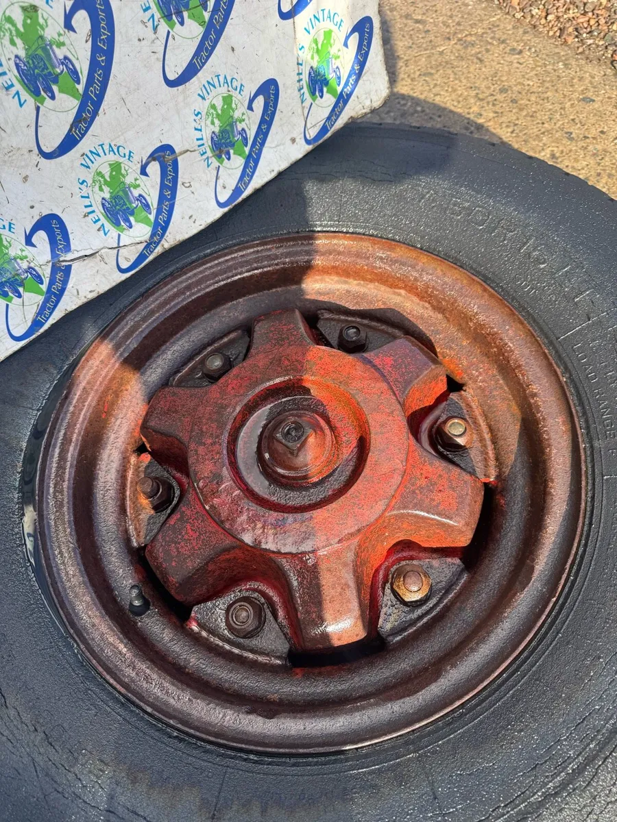 Massey Ferguson 175 Front Weighted Rims - Image 4