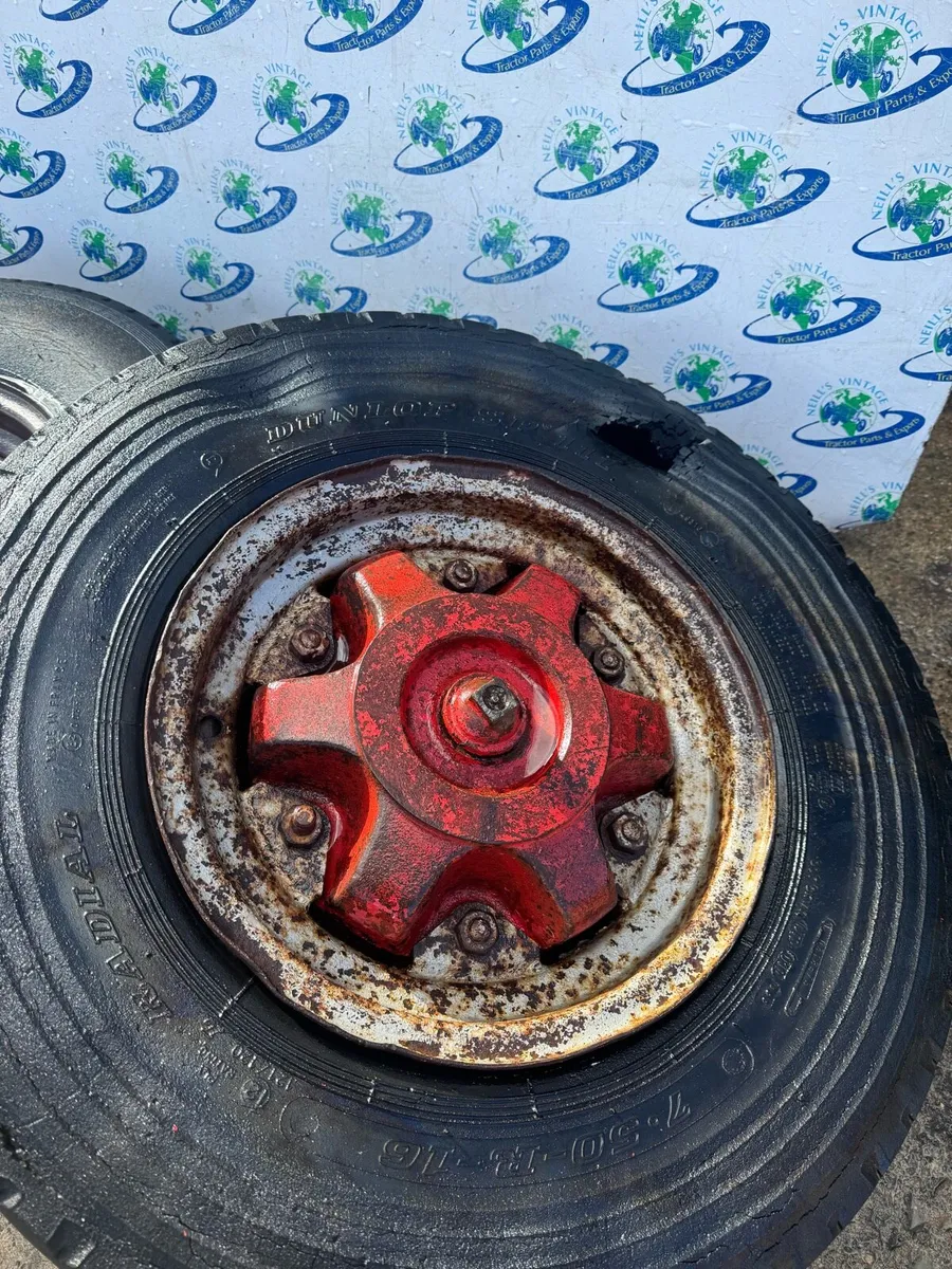 Massey Ferguson 175 Front Weighted Rims - Image 2