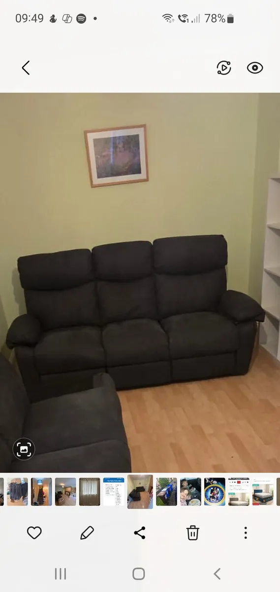 Three seater couch