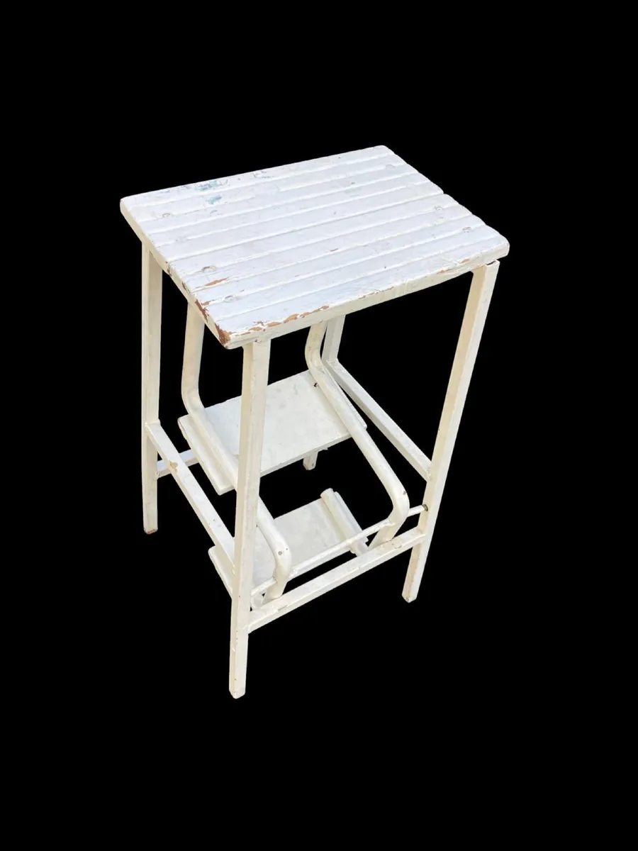 Vintage Kitchen Folding Steps - Image 1
