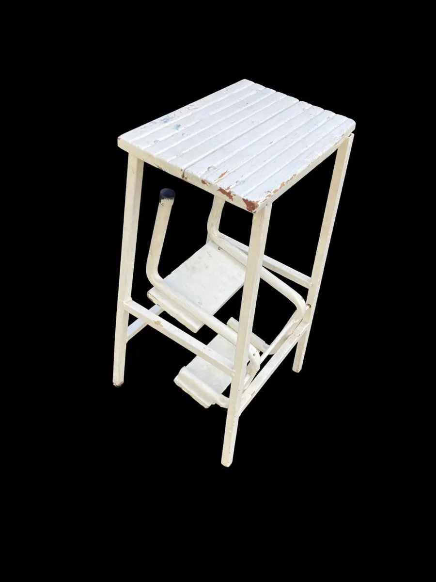 Vintage Kitchen Folding Steps - Image 2