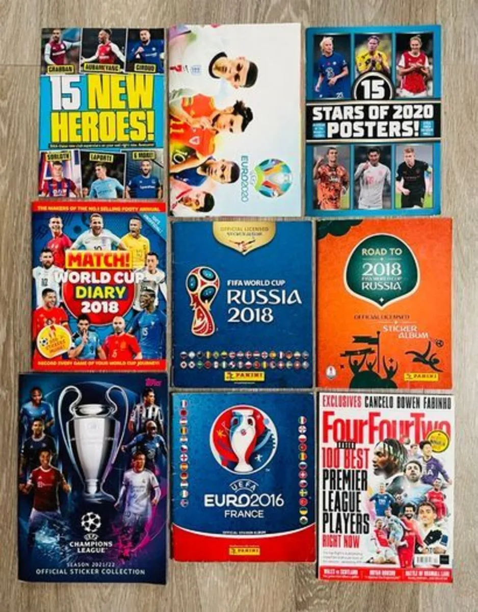 Football Sticker Books & Posters - Collectors - 20
