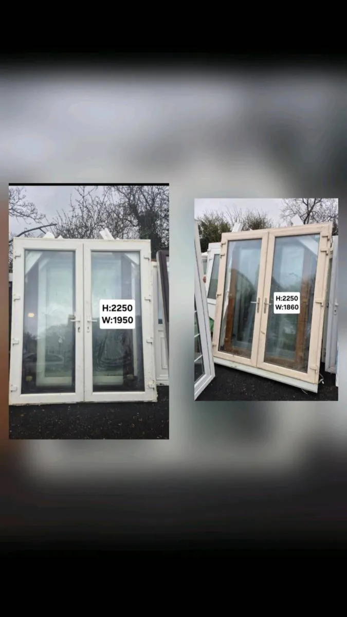 PVC FRENCH DOORS