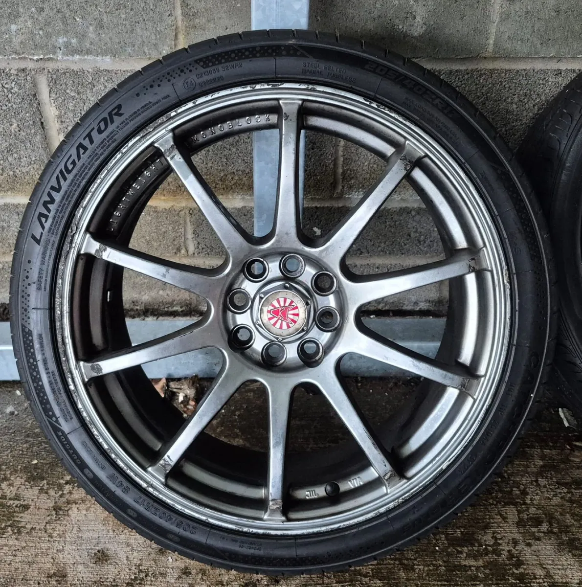 17" Wolfrace 10 Spoke Alloys - Image 3