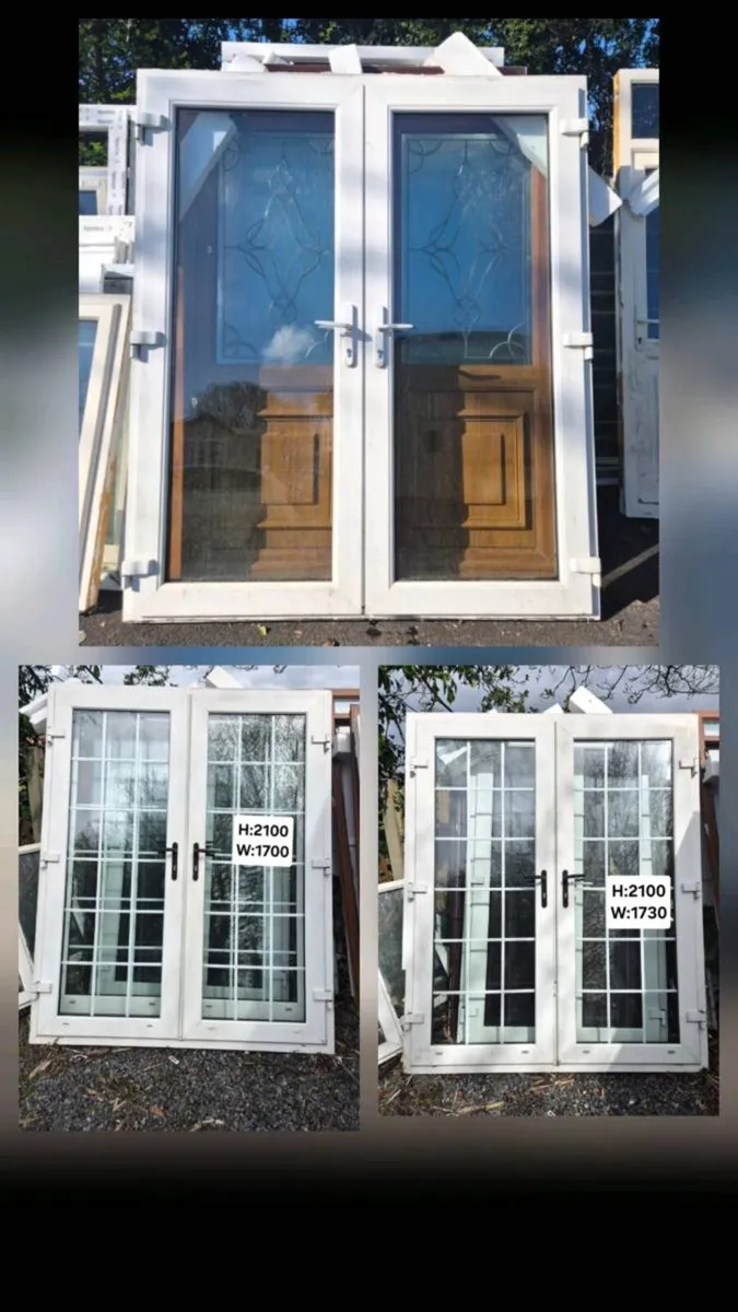 PVC FRENCH DOORS