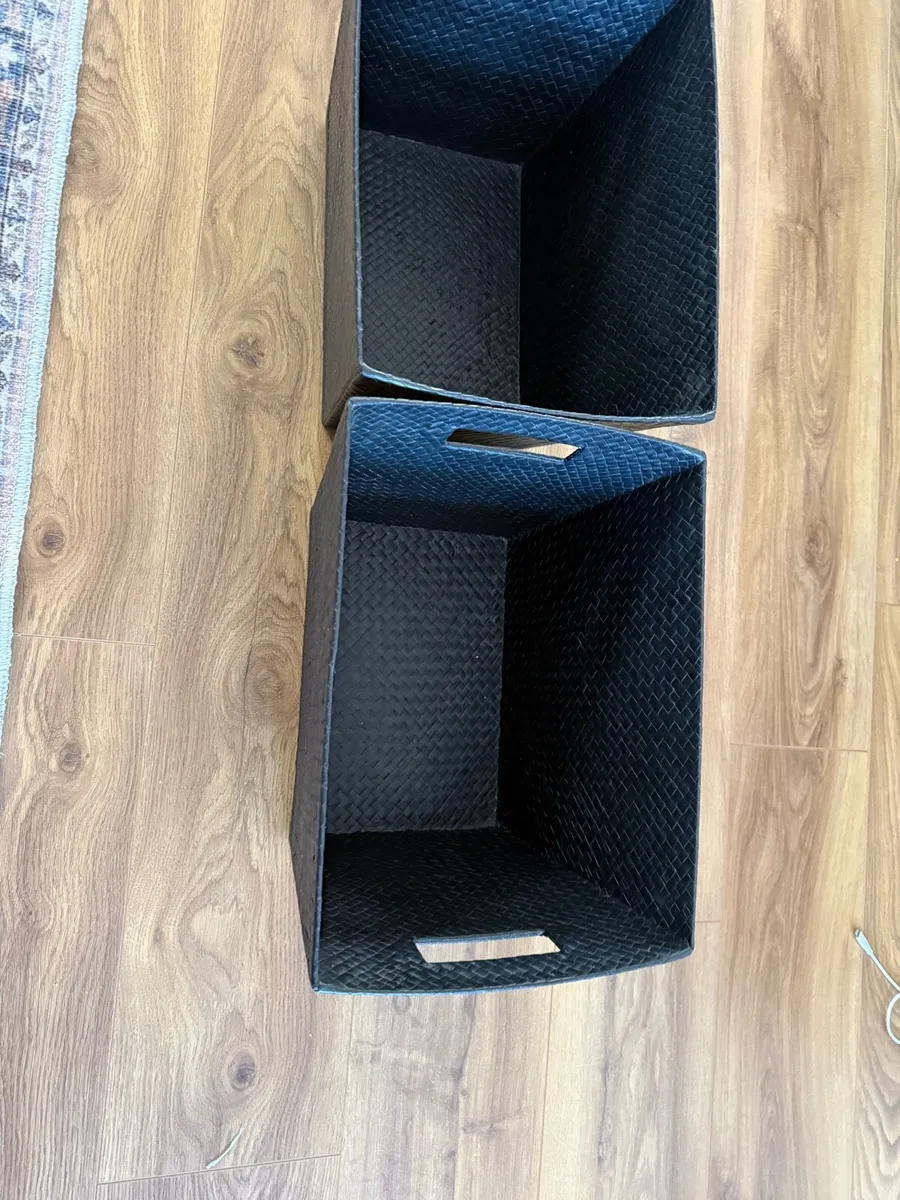 two ikea storage boxes - Image 2