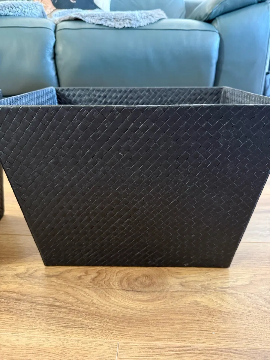 two ikea storage boxes - Image 3