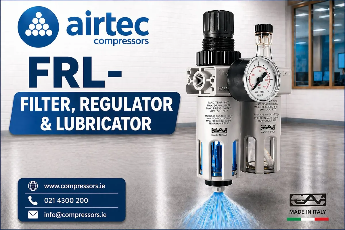 COMPRESSOR-FILTER-REGULATOR-LUBRICATOR- IN STOCK - Image 1