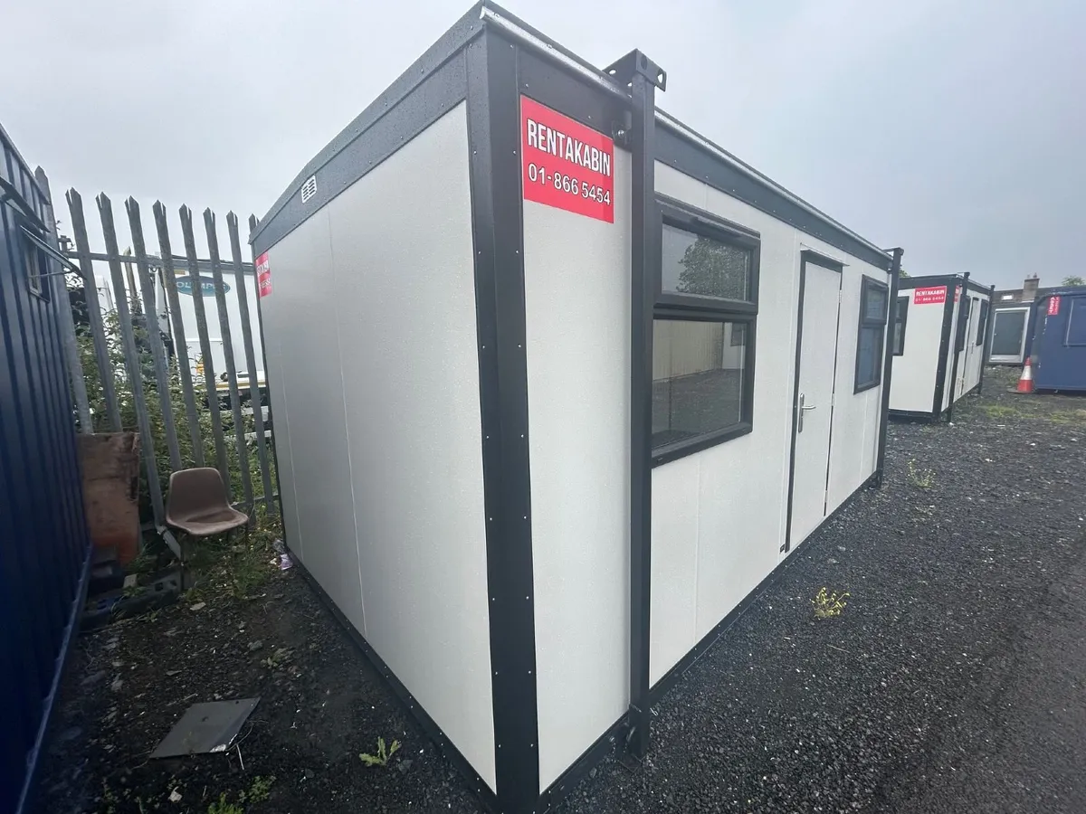20' x 10' New Portable Cabin for Sale / Hire - Image 1