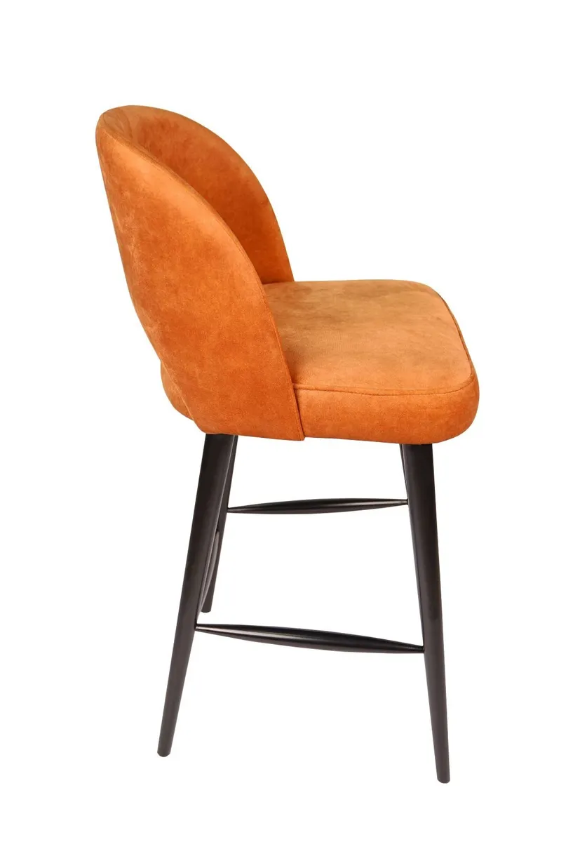 Crimson Forge Bar Stool – Modern Counter Chair - Image 2