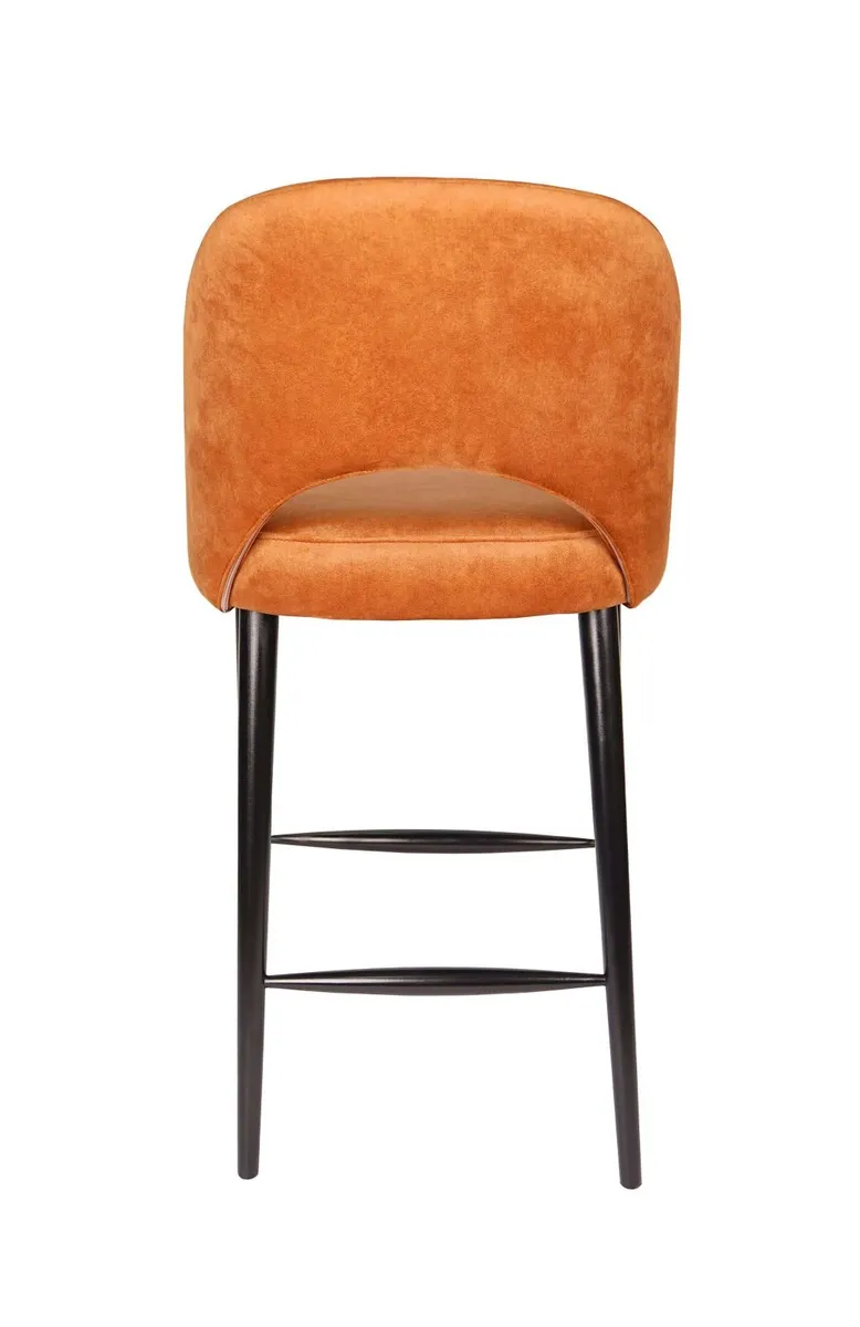 Crimson Forge Bar Stool – Modern Counter Chair - Image 3