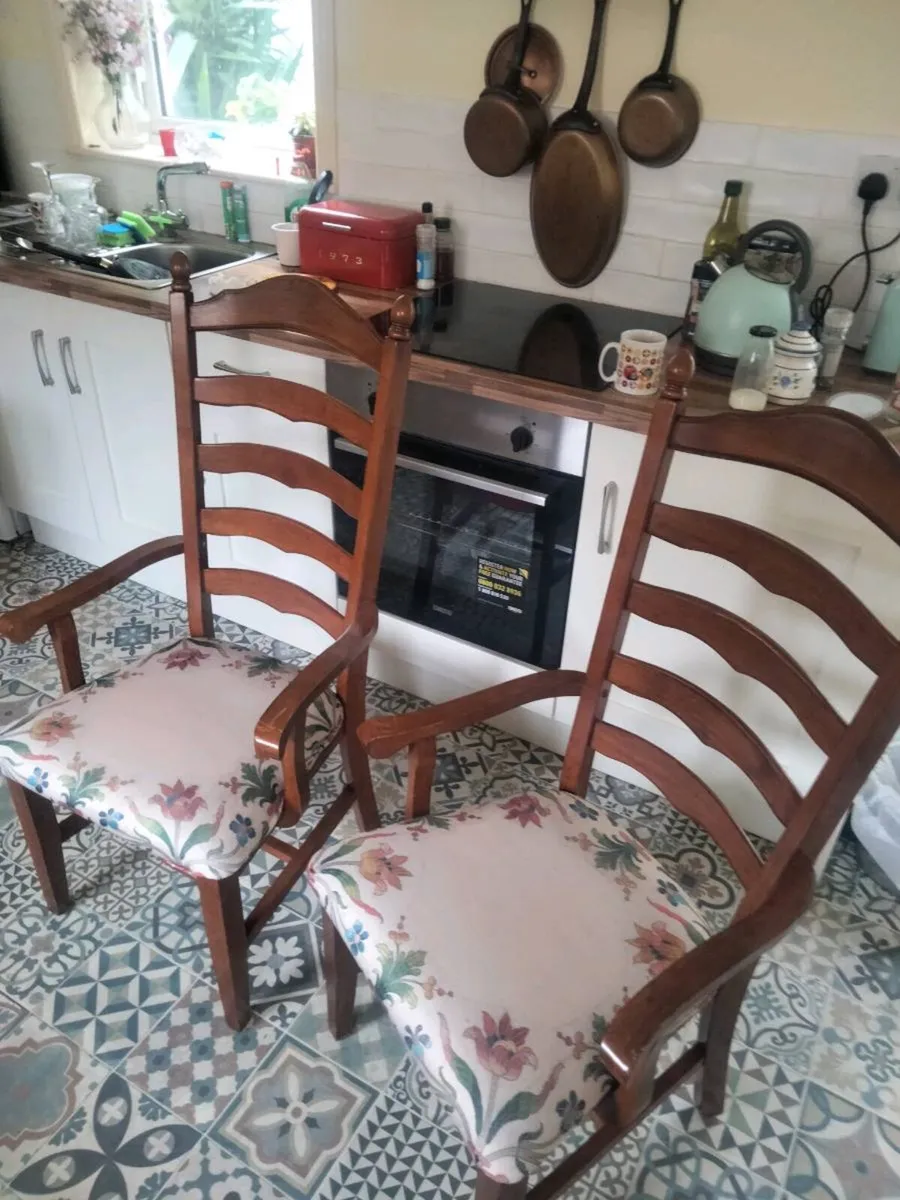 Two  Carver Chairs - Image 2