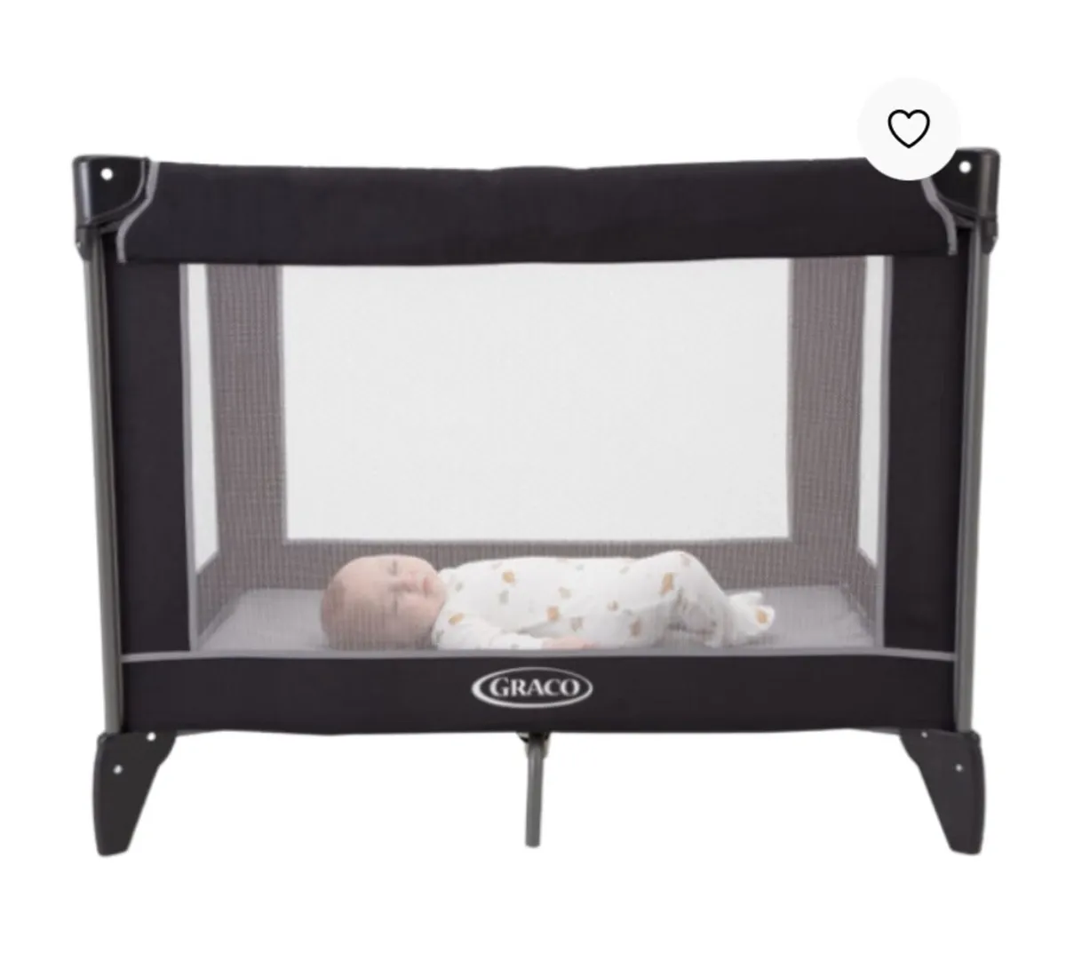 Graco compact travel cot and foldable mattress - Image 2