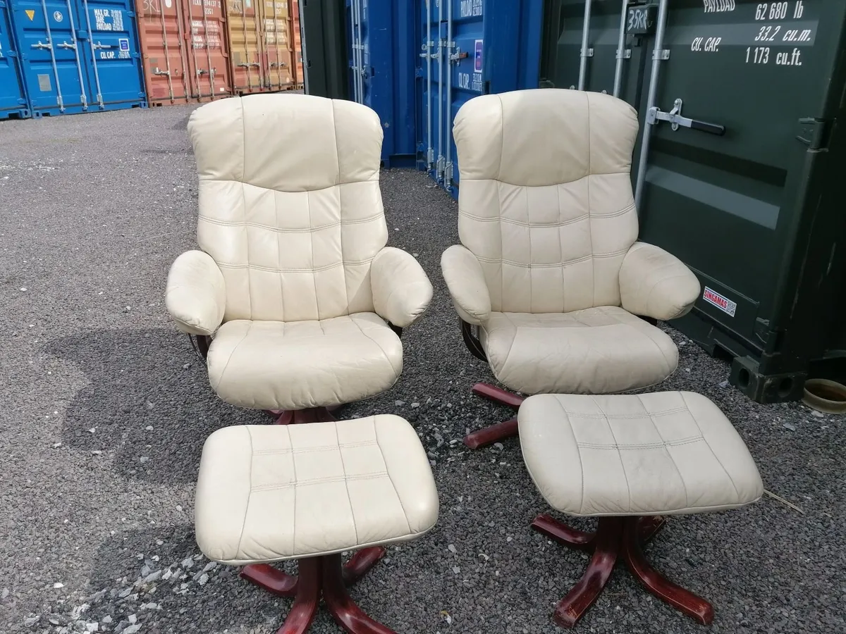 Furniture TV Recliners leather - Image 3