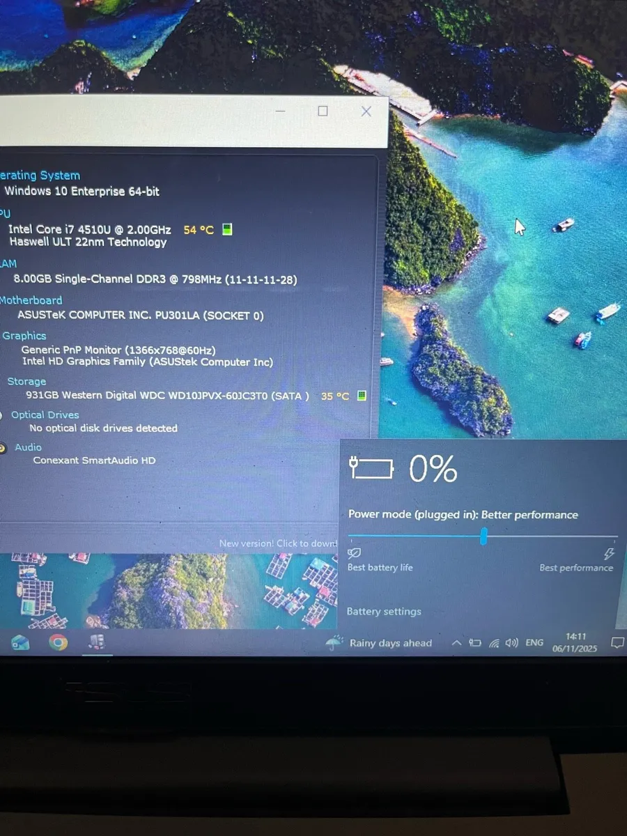 ASUs i7 laptop - Image 2