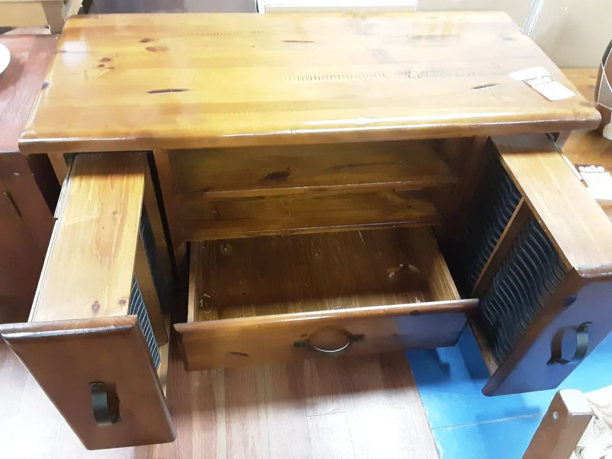 WOODEN TELEVISION CABINET - Image 2