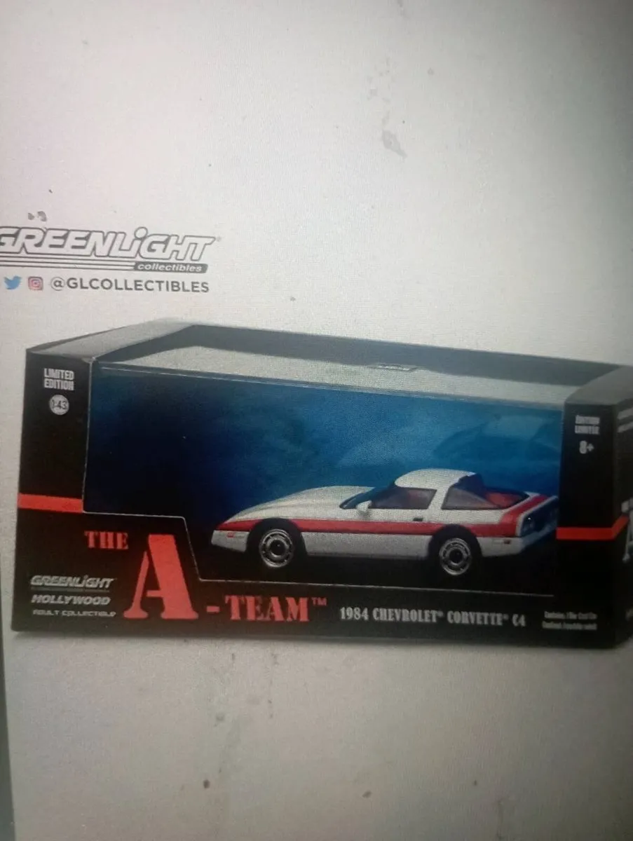 GREENLIGHT 1984 CHEVROLET C4 FACEMANS THE A TEAM - Image 1
