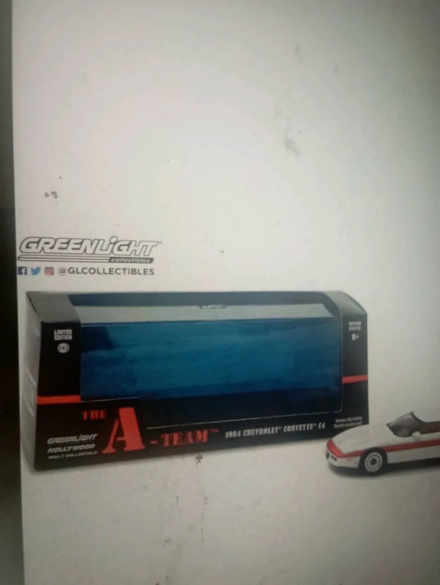 GREENLIGHT 1984 CHEVROLET C4 FACEMANS THE A TEAM - Image 2