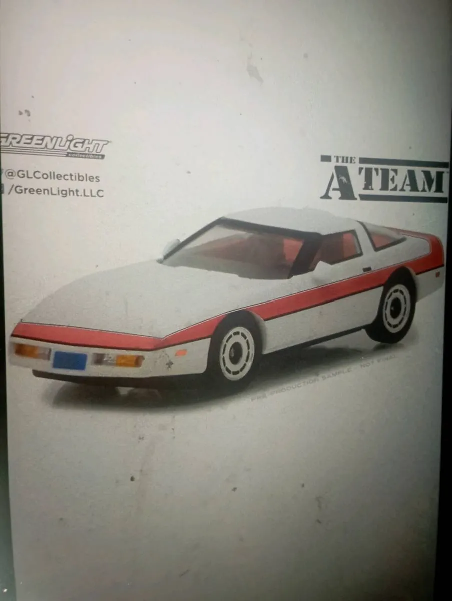 GREENLIGHT 1984 CHEVROLET C4 FACEMANS THE A TEAM - Image 3