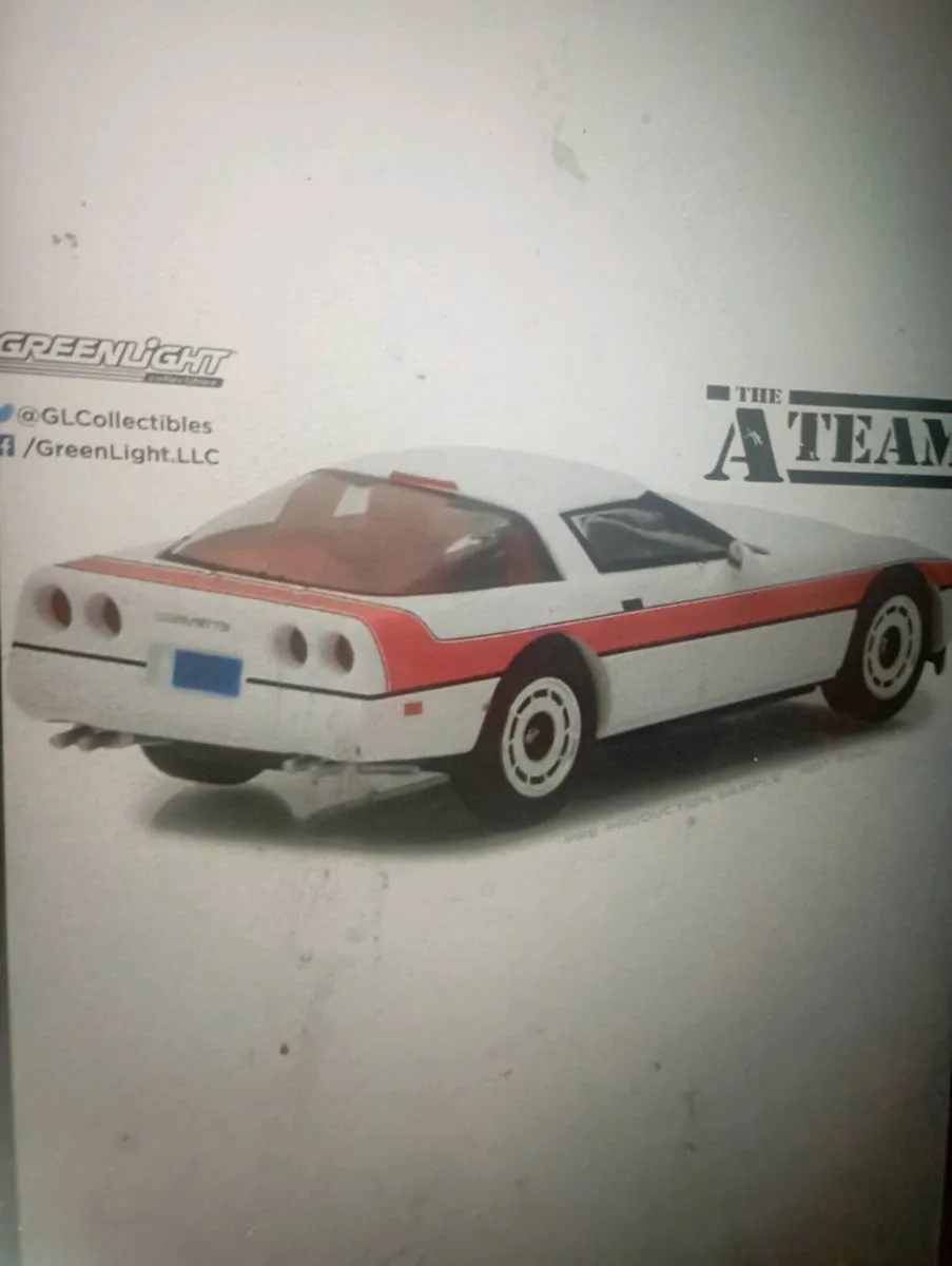 GREENLIGHT 1984 CHEVROLET C4 FACEMANS THE A TEAM - Image 4