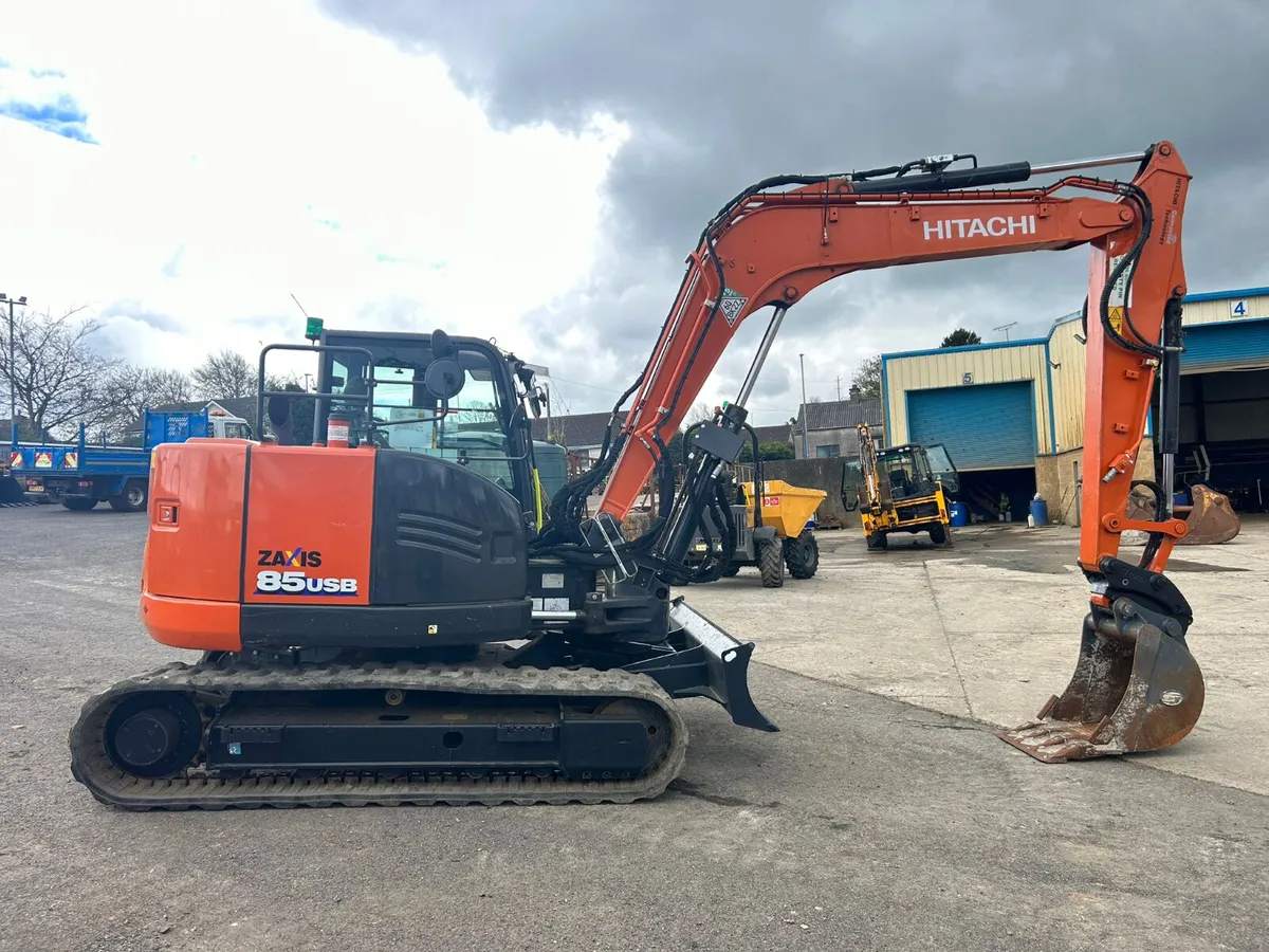 2023 Hitachi ZX85 Only 1900Hrs - MULLANS - Image 4