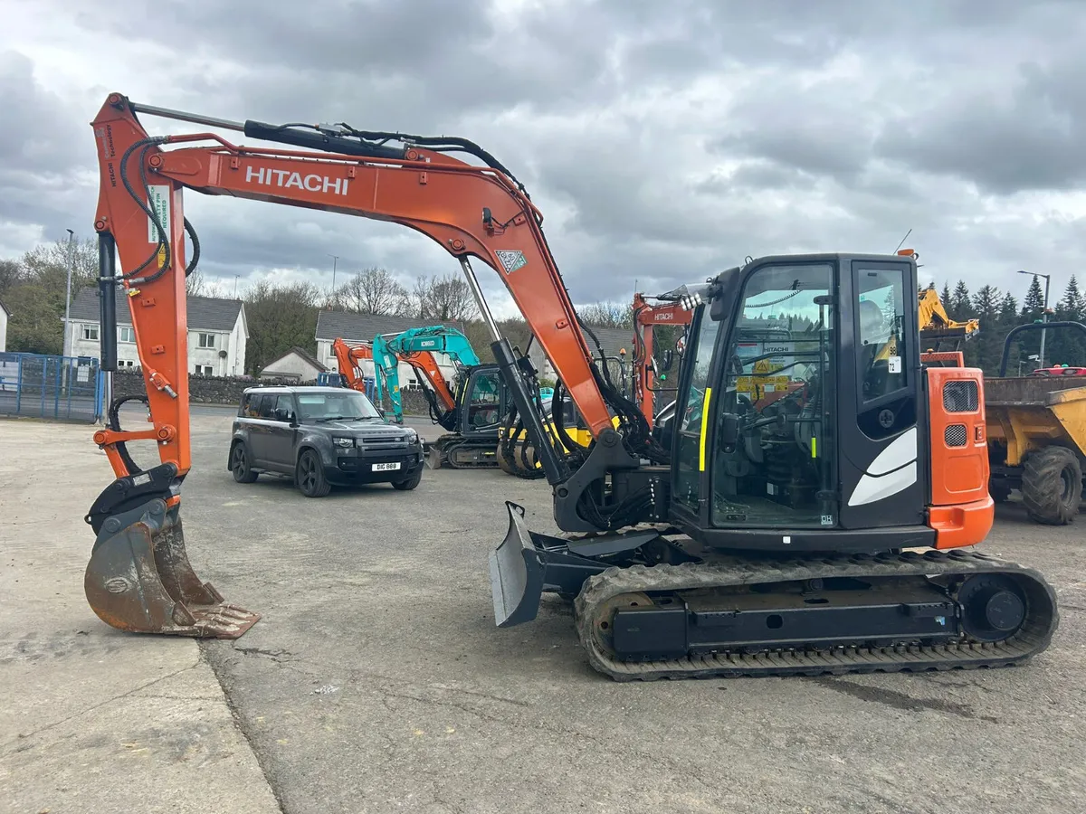 2023 Hitachi ZX85 Only 1900Hrs - MULLANS - Image 2