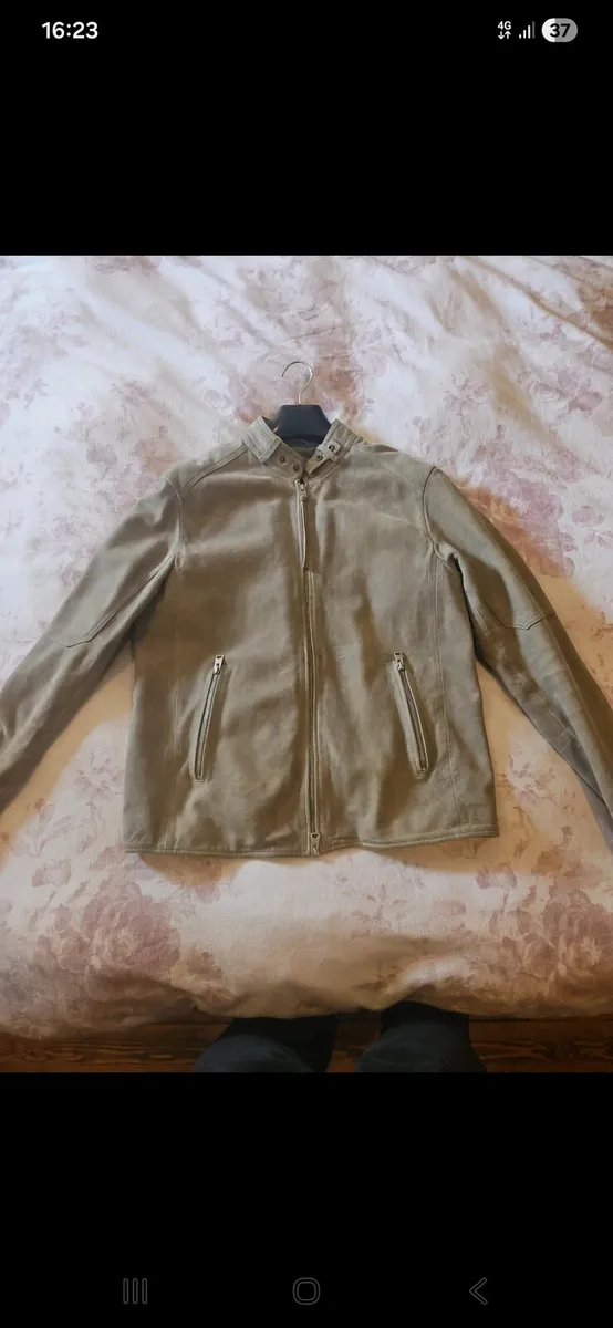 All Saints Suede Jacket - Image 1