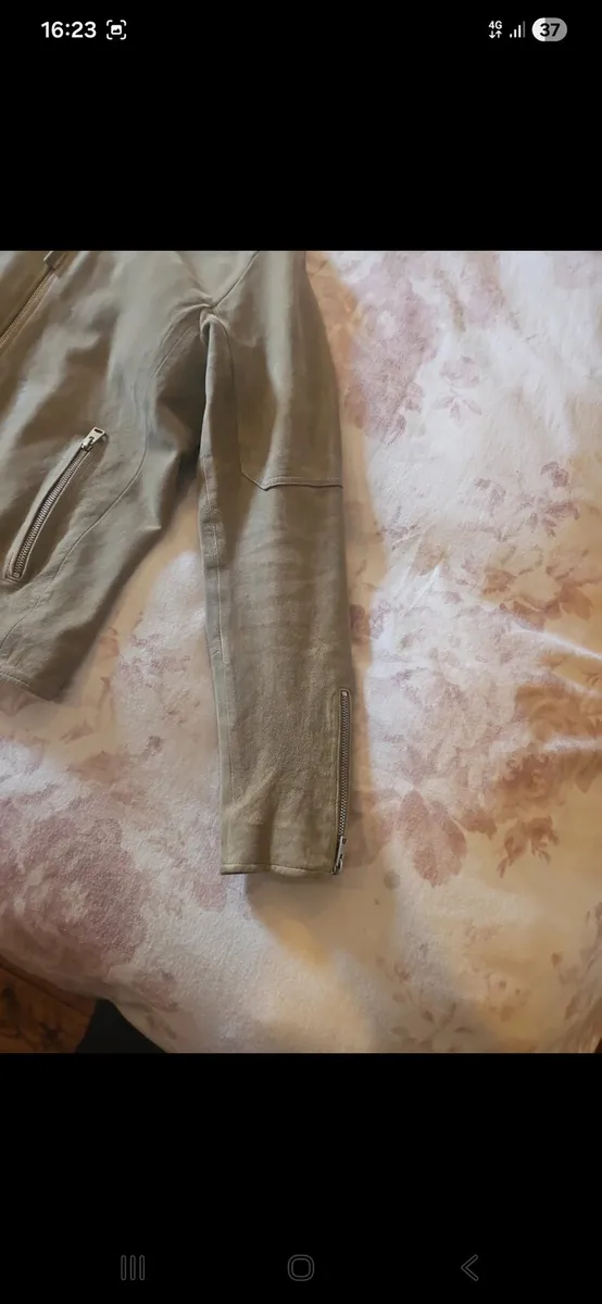 All Saints Suede Jacket - Image 3
