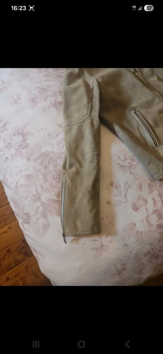 All Saints Suede Jacket - Image 4