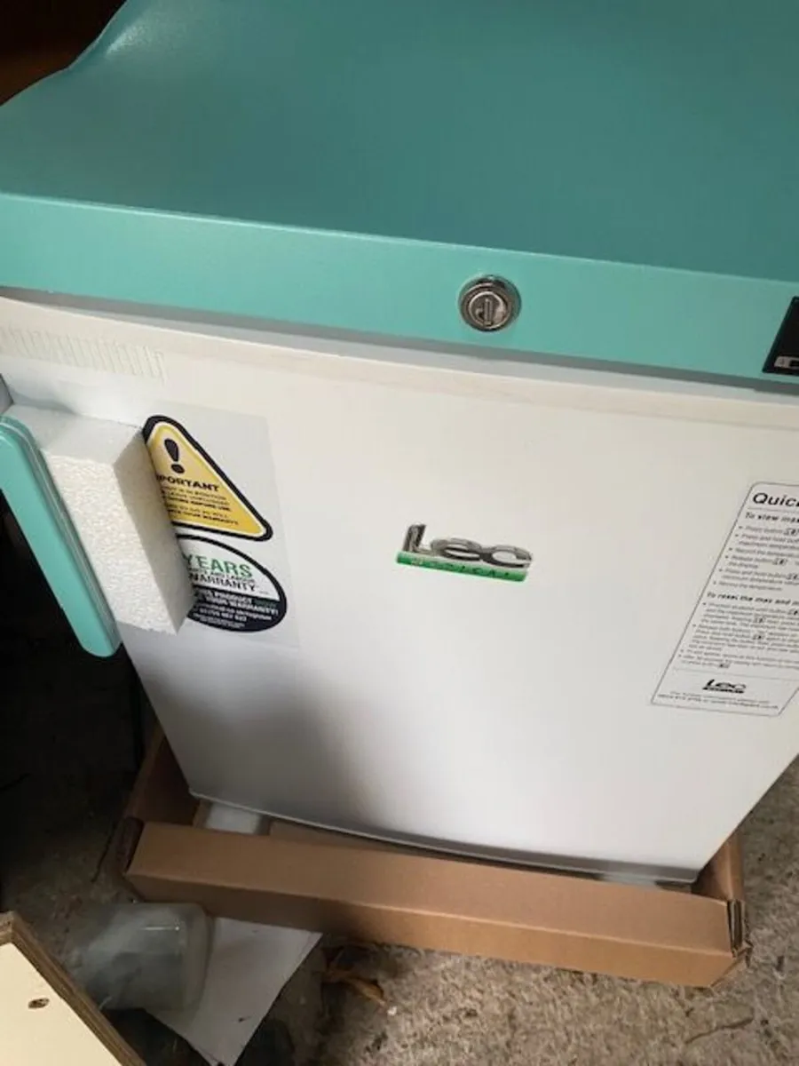 LEC Pharmacy Fridge - Brand New - Dent in Lid - Image 1
