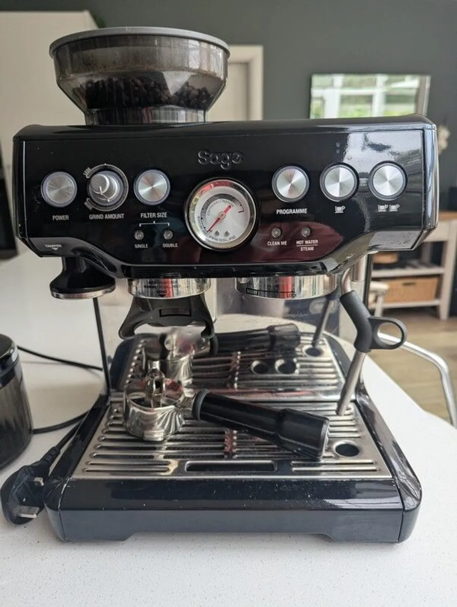 SAGE Barista Express Coffee Machine + Accessories - Image 1