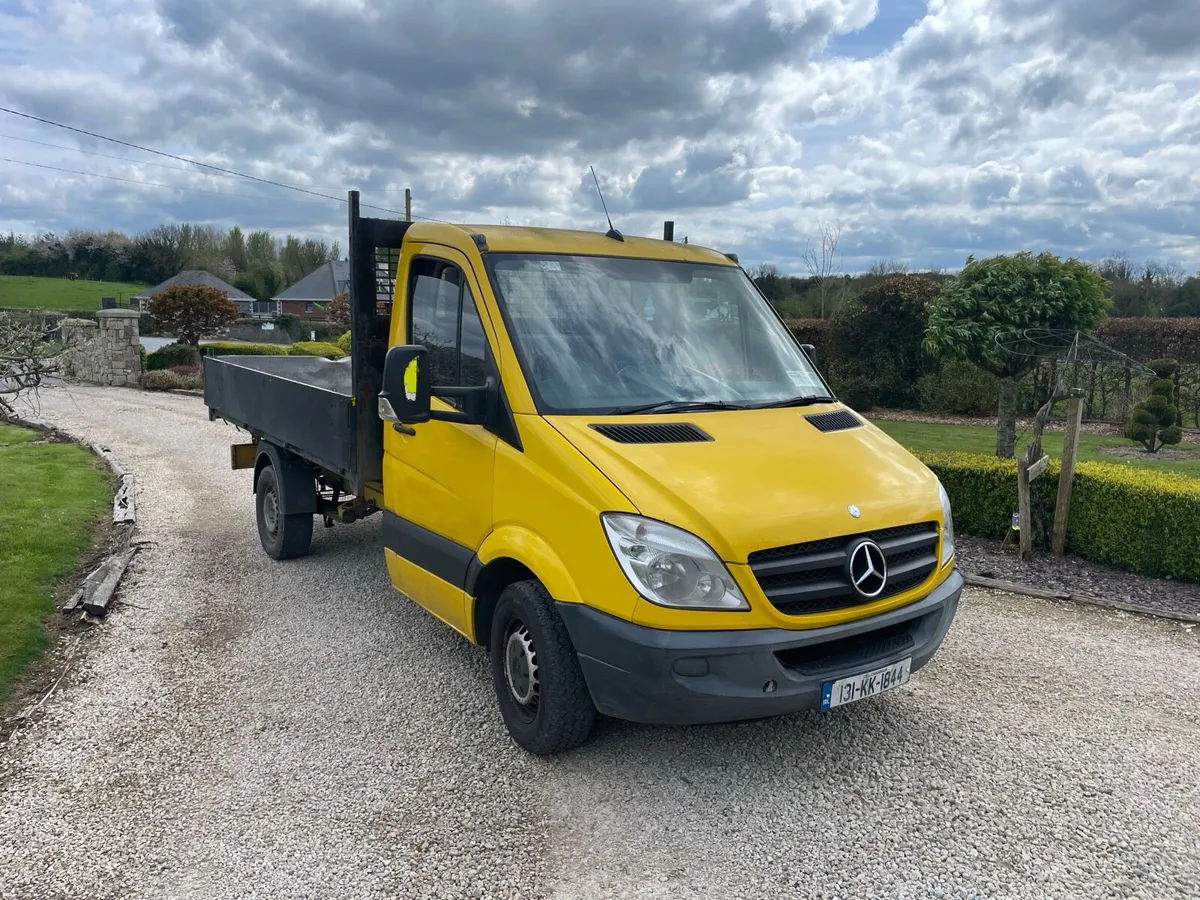Mercedes sprinter tipper van - Image 1
