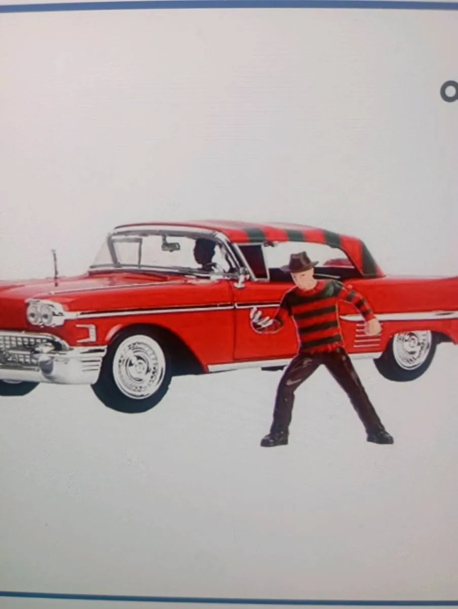 JAJA TOYS 1-24 SCALE FREDDY KRUEGER CADILLAC - Image 2