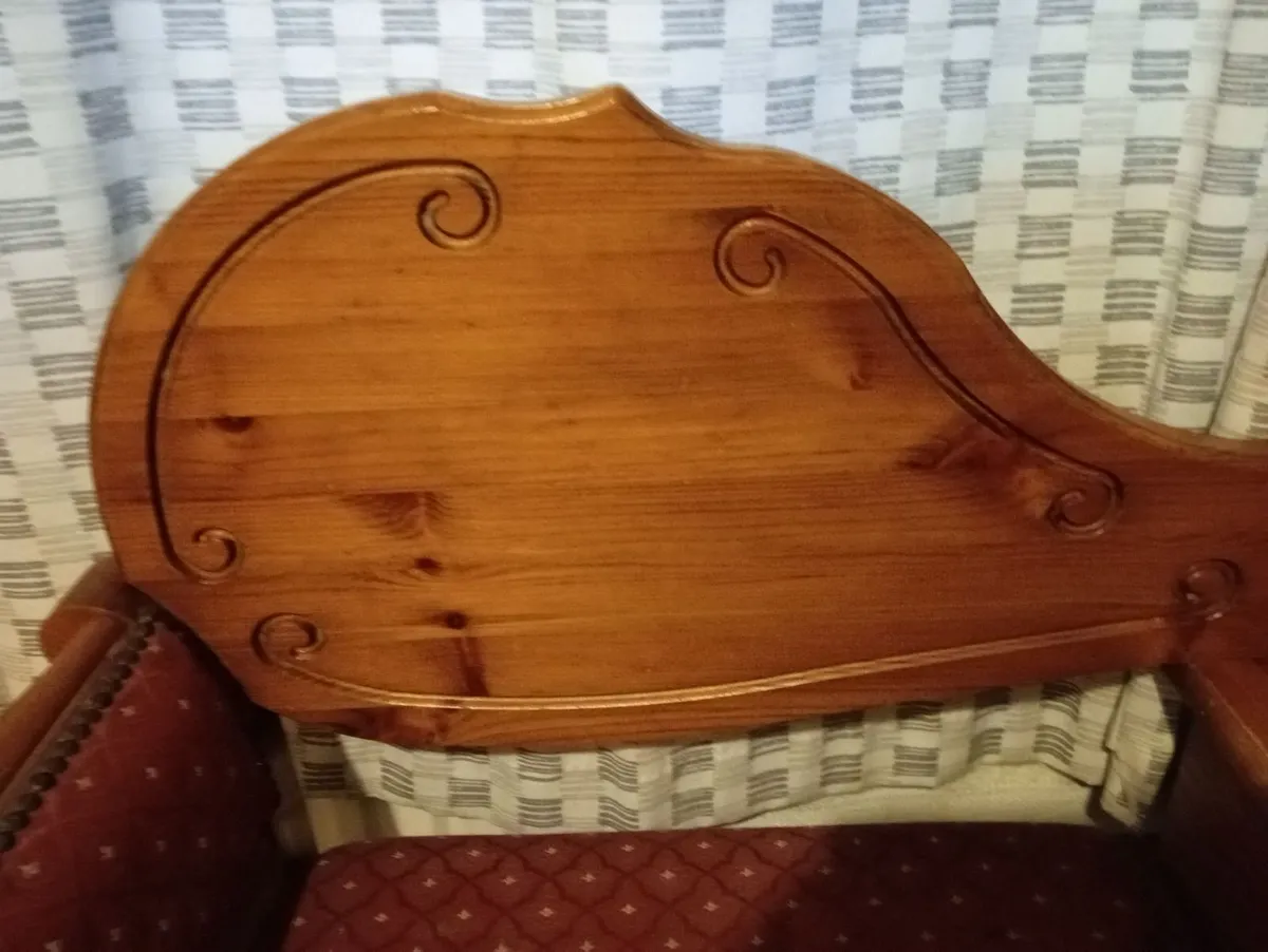 Antique Phone Table - Image 2