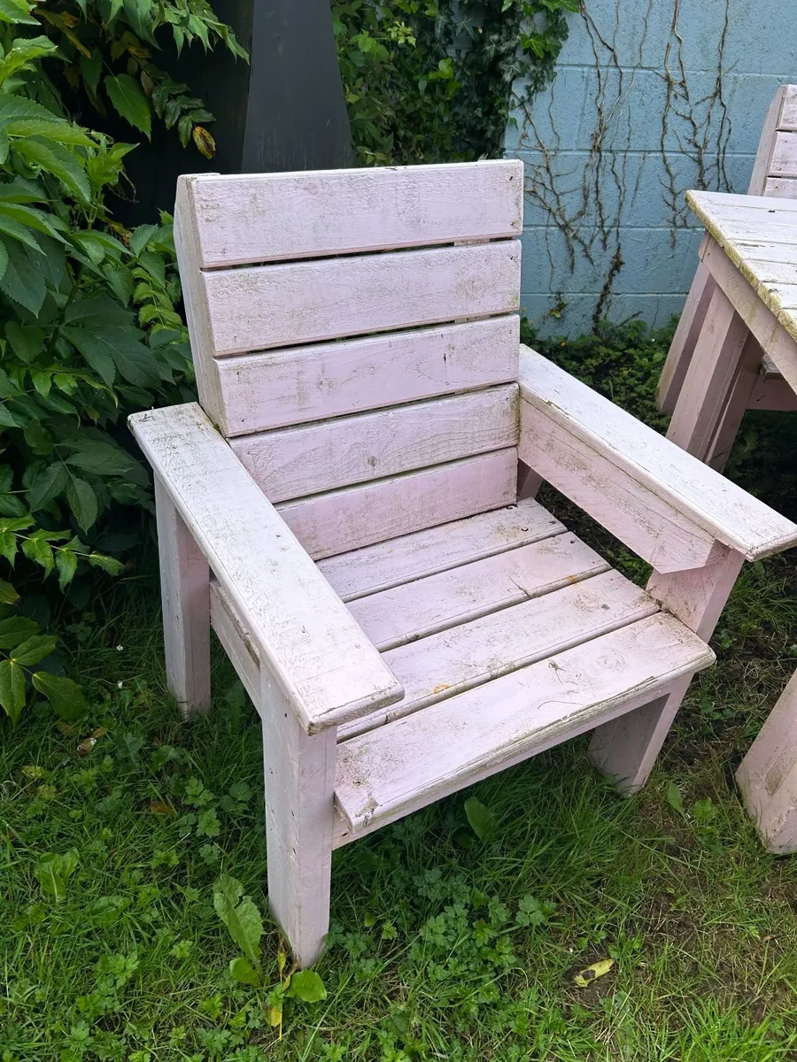 Wooden Garden Furniture - Image 3