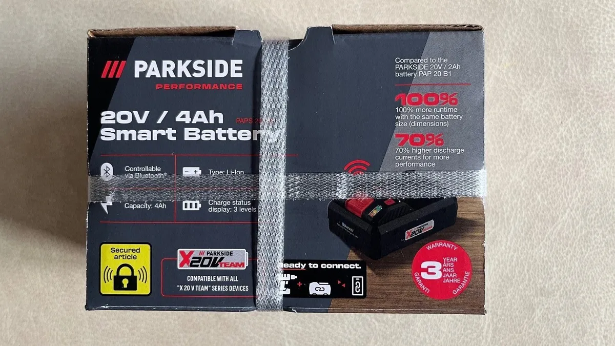 Lidl Parkside 20V 4H Battery, new und unused