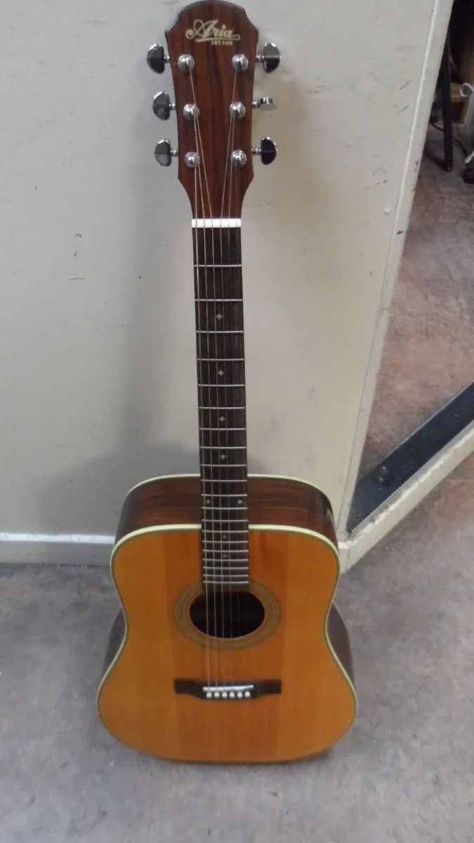 Aria 515N Acoustic Guitar - Image 1