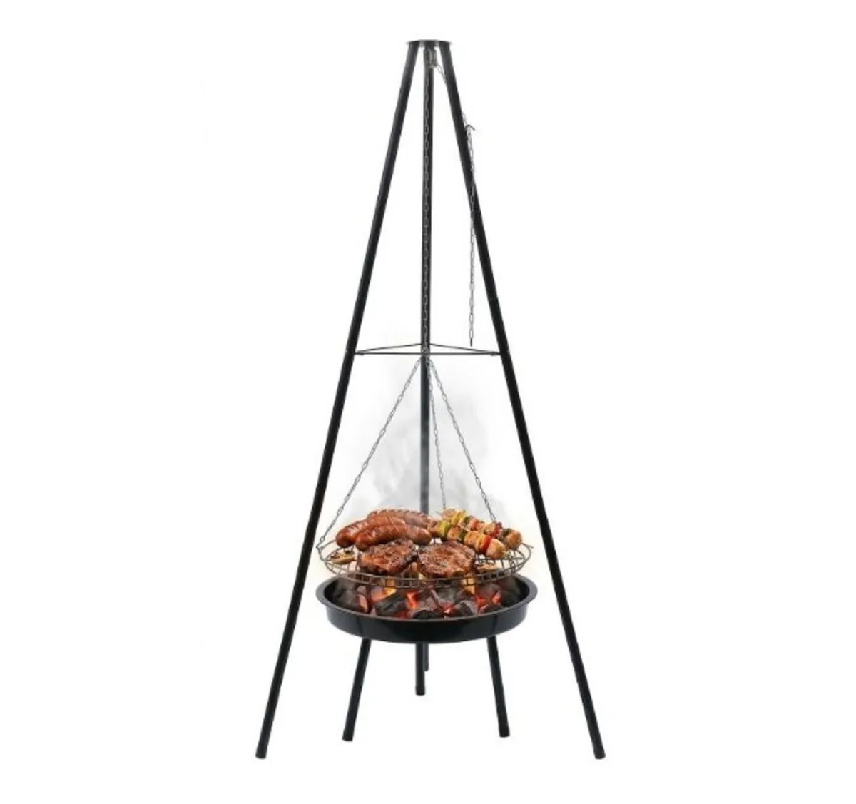 Rivon Portable Charcoal Garden Grill - Image 1