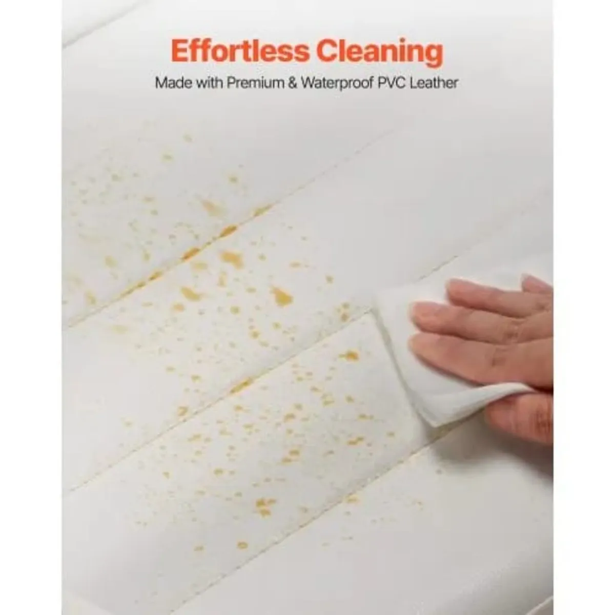 Modern Dining Room Accent Chairs Set of 4, Upholst - Image 4