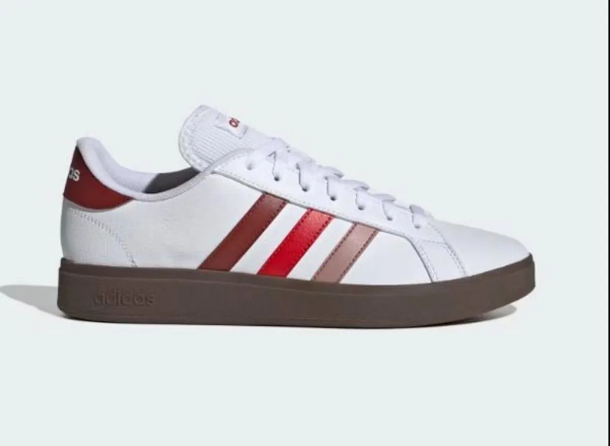 Adidas Grand Court Base 2.0 Trainers New Size 9.5 - Image 1