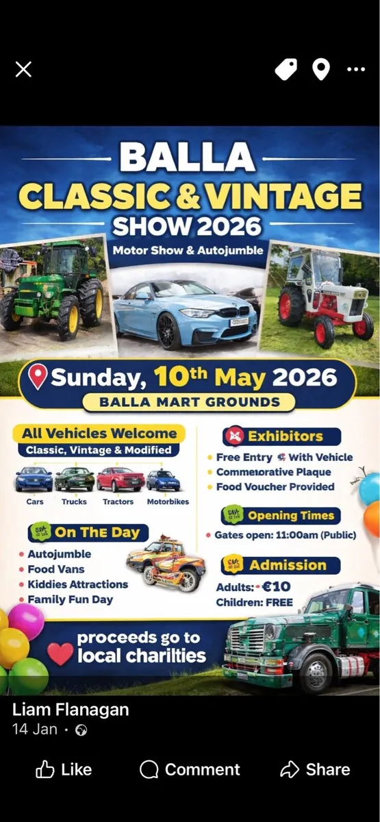 Balla Classic and Vintage Show, Co Mayo - Image 2