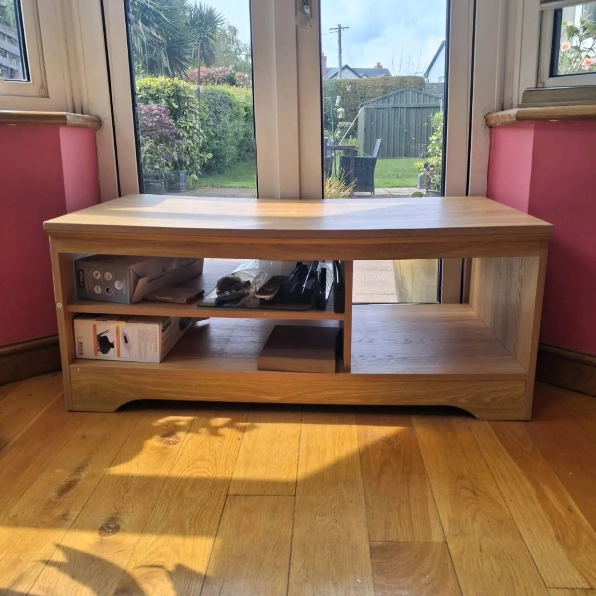 Coffee table with shelves - Image 1