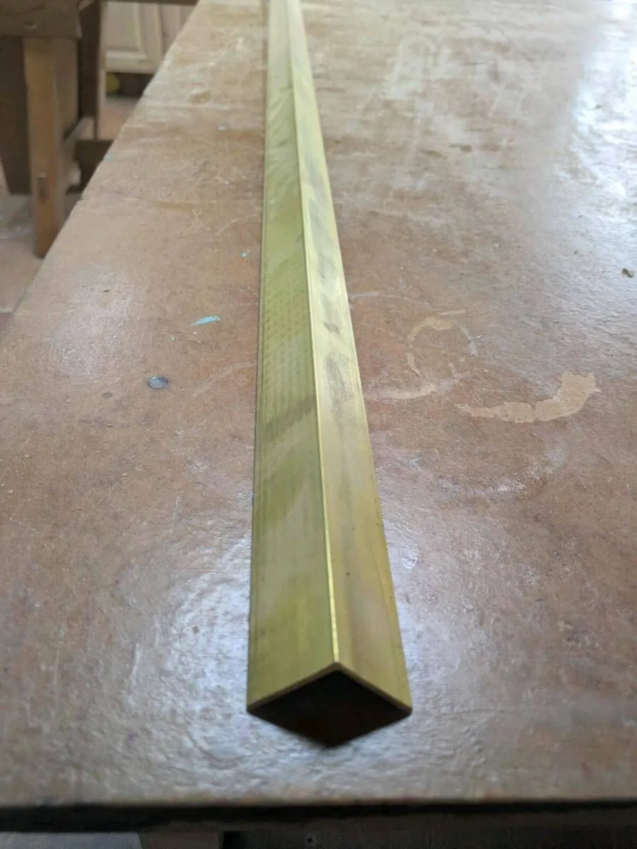 Brass angle - 1070x30x30mm - Image 3