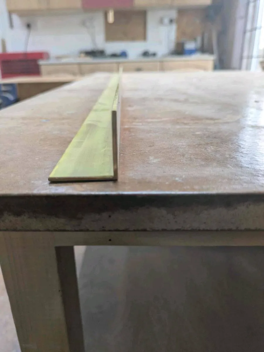 Brass angle - 1070x30x30mm - Image 1