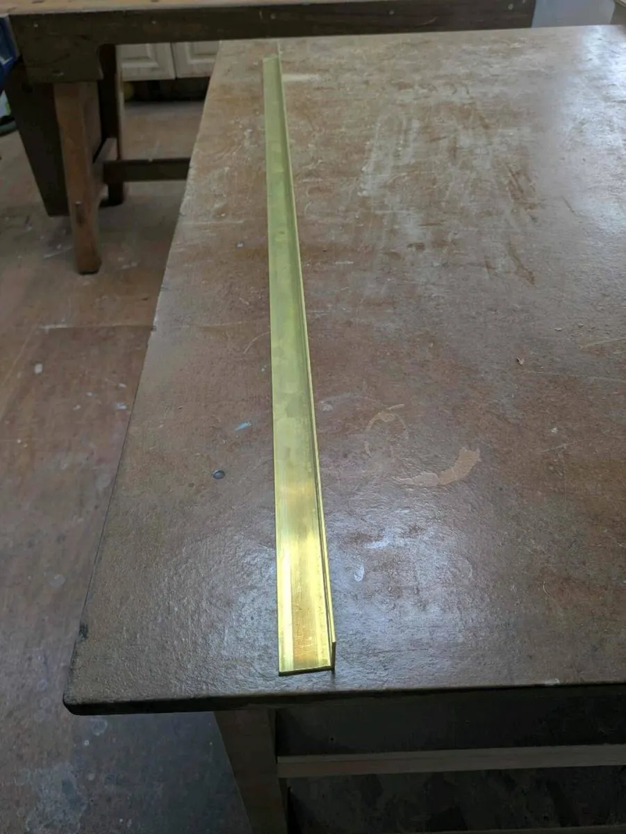 Brass angle - 1070x30x30mm - Image 2