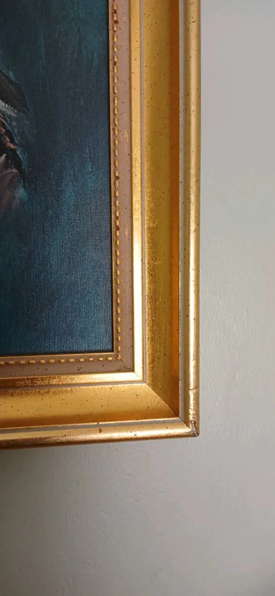 Mid-century Print Of Girl - Image 4