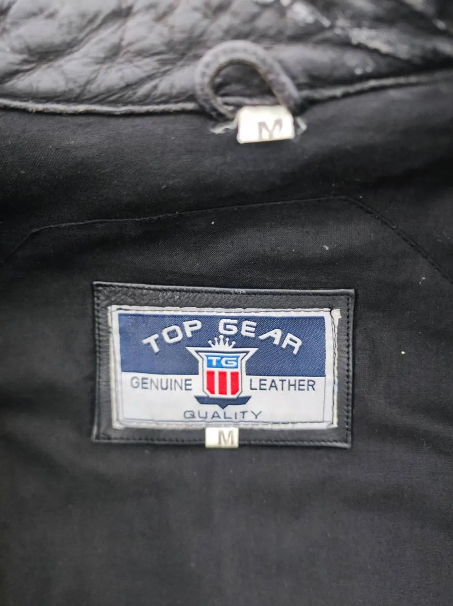 Sturgis Leather Jacket M - Image 3