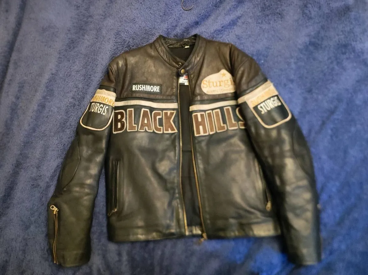 Sturgis Leather Jacket M - Image 1