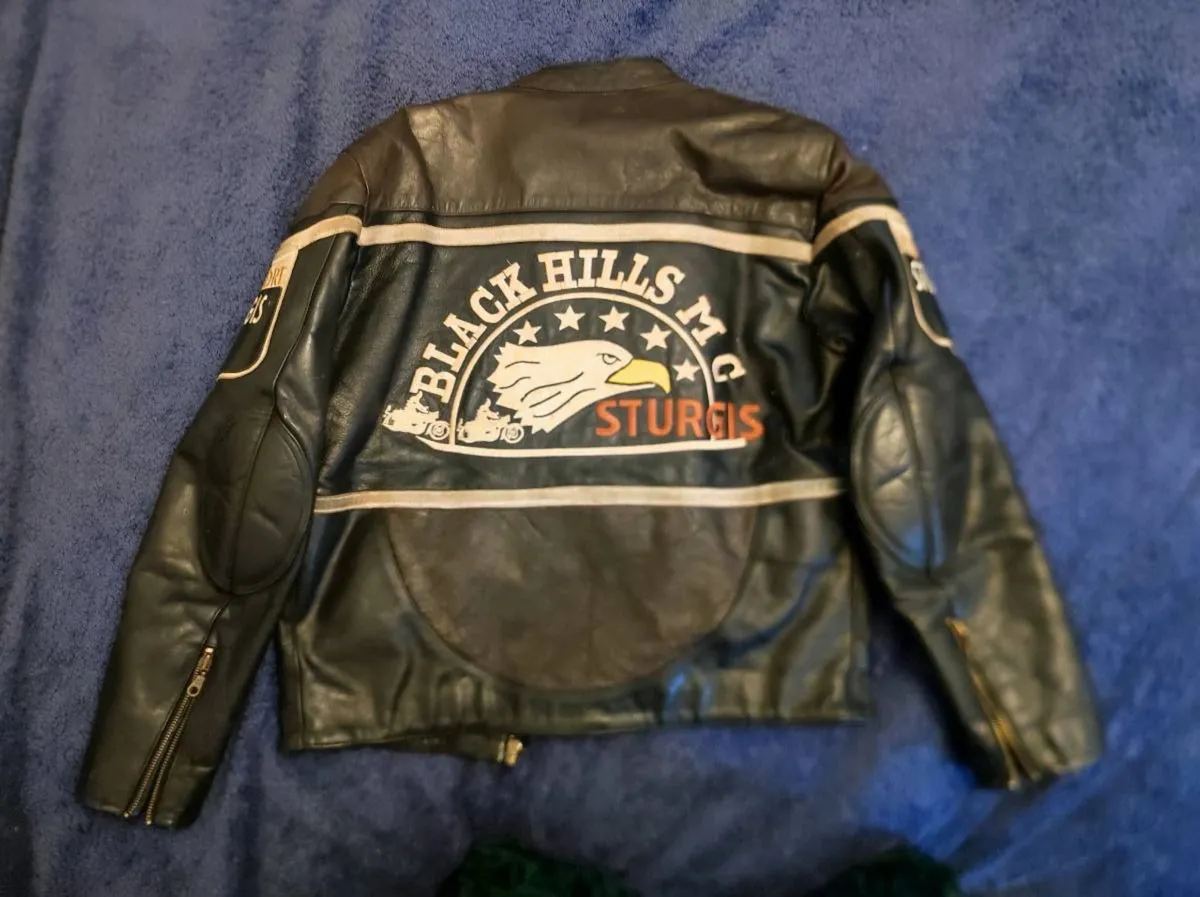 Sturgis Leather Jacket M - Image 2